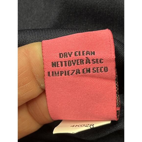 Betsy Johnson Dress Polka Dot Off Shoulder Midi Dress Fit & Flare Blue Size 6 - Picture 10 of 13